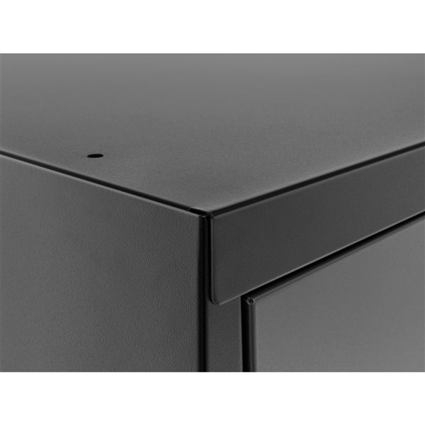 NewAge Products Pro Series Cabinet Set - Steel and Bamboo - 10 Drawers - Capacity of 8800 lb - Set of 14 Pieces - Red