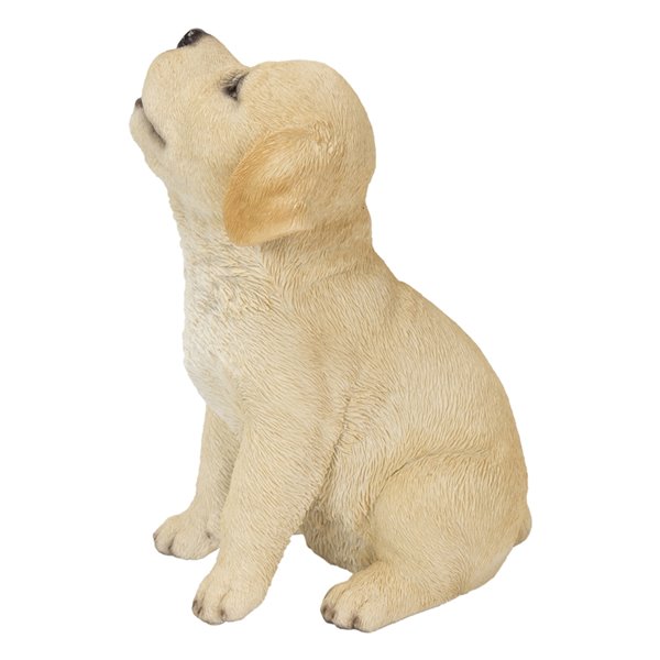 HiLine Gift Ltd. Yellow Labrador Puppy Howling 87703G RONA