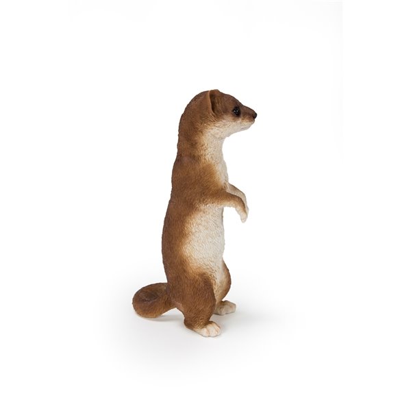 Hi-Line Gift Ltd. Standing Least Weasel Statue