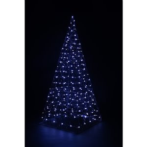 Hi-Line Gift Timed Outdoor LED Pyramid - 29.5-in