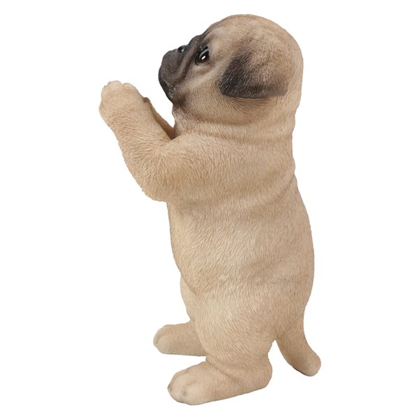 Hi-Line Gift Teacup Pug Puppy Statue