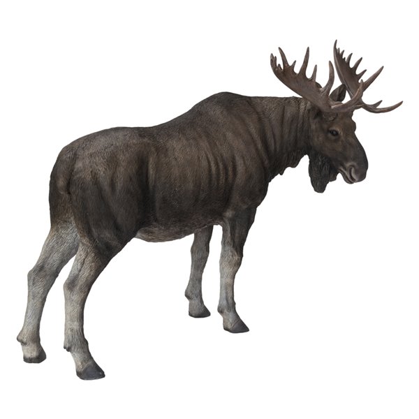 Hi-Line Gift Ltd. Standing Moose Statue