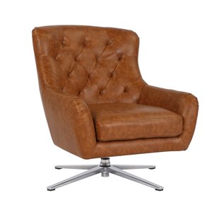 Plata Import Contemporary Upholstered Side Dining Chair (Wood Frame) - Set of 4 - Brown