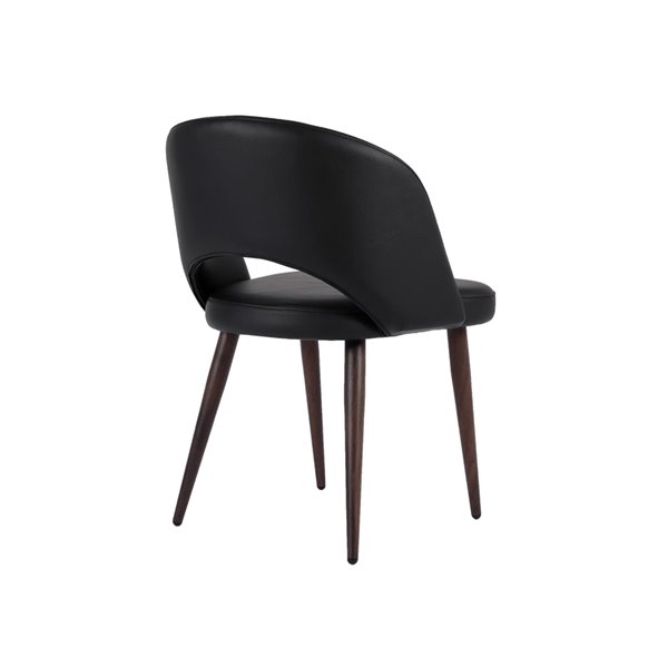 Flash Furniture Contemporary/Modern Vinyl Upholstered Side Chair (Composite  Frame) in the Dining Chairs department at