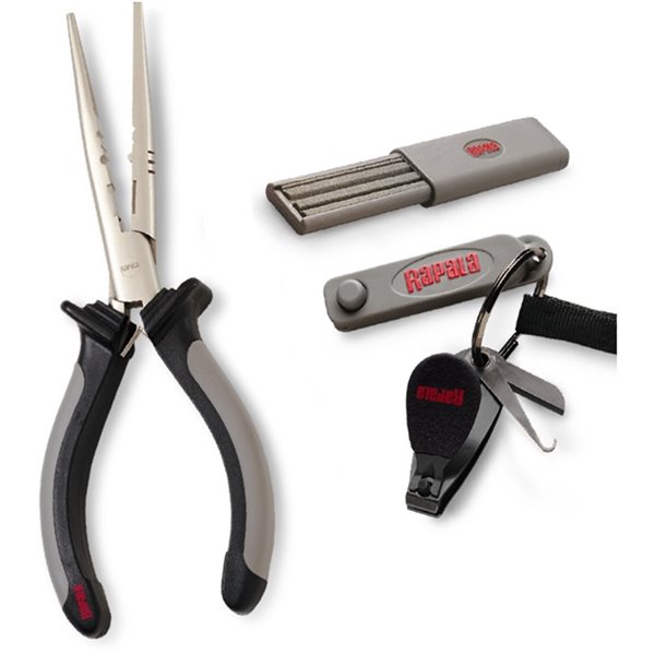 Rapala Combo Pack - Pliers, Clipper, Punch & Sharpener