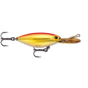 Leurre à pêche Original Hot 'N Tot de Storm, profondeur de 7 à 20 pi, Gold et Fluo Red
