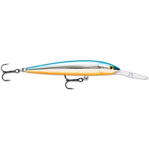 Leurre à pêche Down Deep Husky Jerk de Rapala, 4 po, Silver Blue