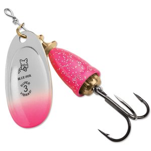 Leurre à pêche Classic Vibrax Spinner de Blue Fox, 0,13 oz, Pink Chartreuse