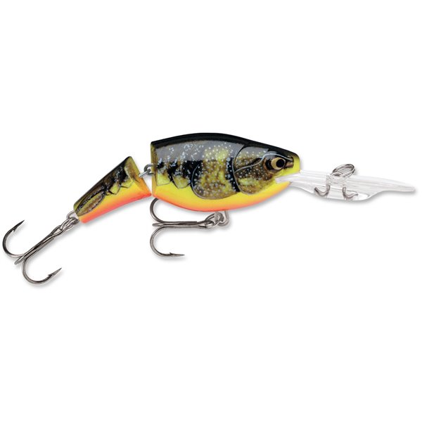 Rapala Jointed Shad Rap Lure - 2-in - Fire Crawdad JSR05FCW