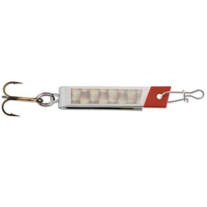 Leurre cuillère à pêche Super Duper de Luhr Jensen, 0,17 oz, Silver Prism