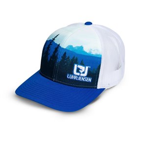 Casquette Into the Wild de Luhr Jensen, bleu et blanc, taille unique
