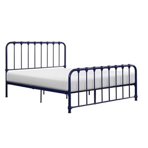 HomeTrend Bethany Platform Bed - Full - Blue