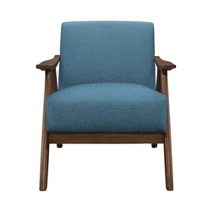 HomeTrend Damala Modern Accent Chair - Blue