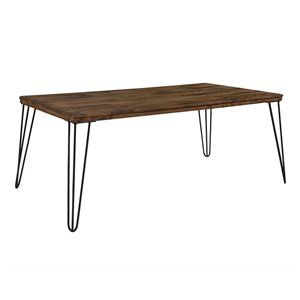 Table basse rustique en chêne Kellson de HomeTrend