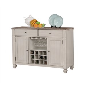 HomeTrend Nesbitt Sideboard/Server - Antique White