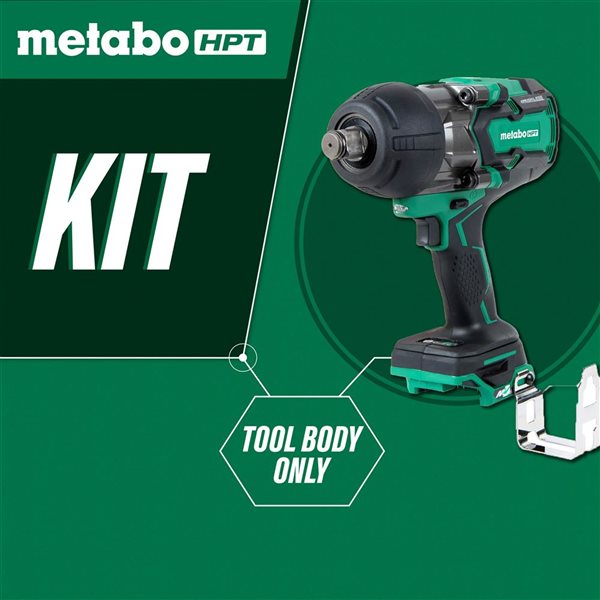 MetaboHPT MultiVolt 36-Volt with Variable Speed Brushless 3/4-in² Drive Impact Wrench