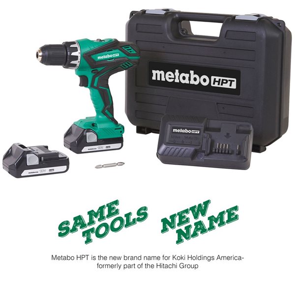 MetaboHPT 18-Volt Li-Ion Battery 1/2-in Right Angle Cordless Drill