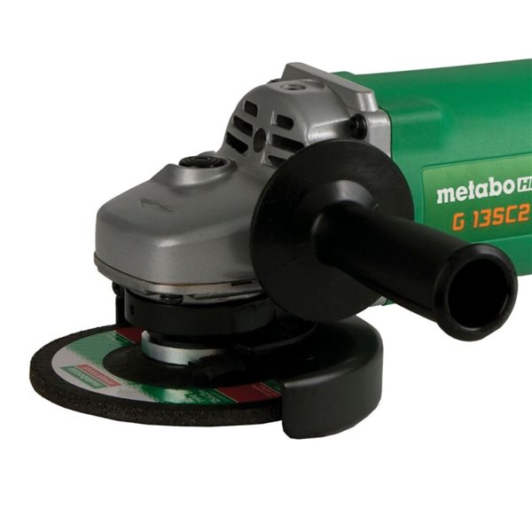 MetaboHPT 5-in Wheel 11-Amp Trigger Switch Corded Angle Grinder