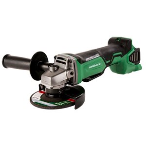 Meuleuse sans balai MultiVolt de 4 1/2 po sans fil par MetaboHPT, 36 V, avec interrupteur à palette