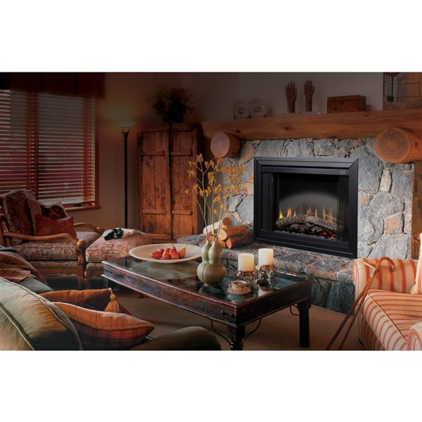 Dimplex  Electric Fireplace Insert - 39-in - Black