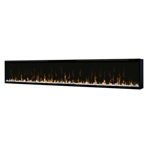 Dimplex Fan-Forced Electric Fireplace - 100-in W - Black
