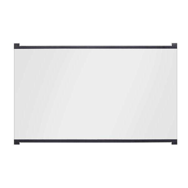 Dimplex BF Cabinet-Style Fireplace Door with Clear Tempered Glass - 35-in to 43-in W x 22-1/2 in to 27-1/2-in H - Clear