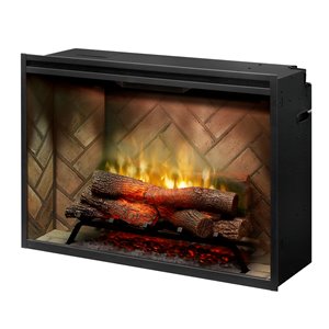 Dimplex Revillusion Electric Fireplace Insert - 36-in - Black