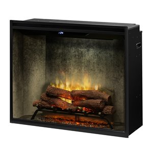 Dimplex Revillusion Electric Fireplace Insert - 36-in - Weathered Concrete