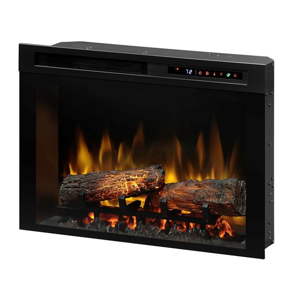 Dimplex Multi-Fire XHD 1500 W 26-in Black Electric Fireplace Insert with Remote Control