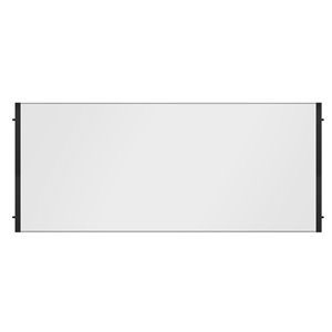 Porte foyer électrique Opti Myst style cabinet par Dimplex en verre trempé, 35 po à 43 po L x 22 1/2 po à 27 1/2 po H,