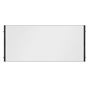 Dimplex Opti-Myst Cabinet-Style Fireplace Door with Clear Tempered Glass - 30-in to 37-in W x 22-1/2-in to 29-1/2-in H - Clear