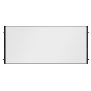 Porte foyer électrique Opti Myst style cabinet par Dimplex en verre trempé, 30 po à 37 po L x 22 1/2 po à 29 1/2 po H,