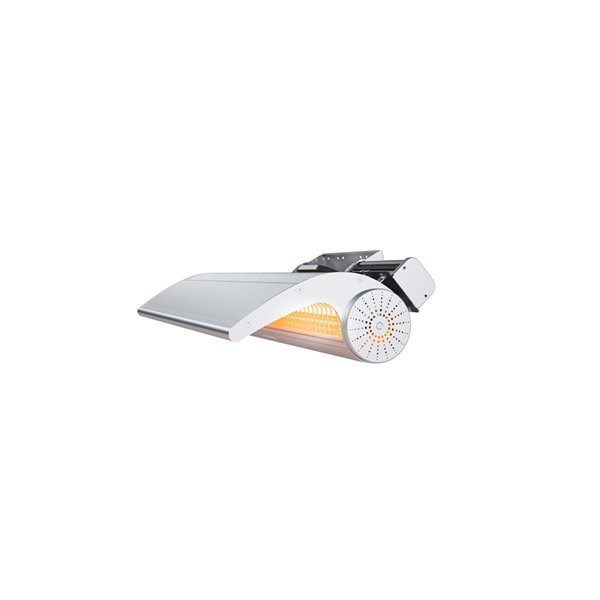 Dimplex Aluminum Electric Infrared Patio Heater - 6824-BTU - 240 V - Silver