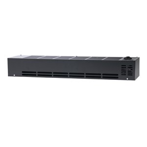 Plinthe électrique pour garage de Cadet avec thermostat inclus, 500 W, noir