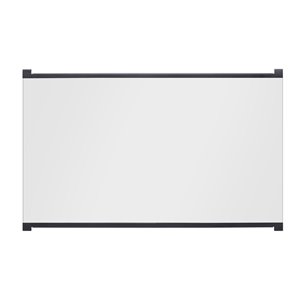 Porte de foyer encastrable BF de style cabinet par Dimplex en verre trempé, 30 po à 37 po L x 22 1/2 po à 29 1/2 po H, c