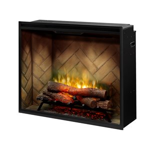 Dimplex Revillusion Portrait Electric Fireplace Insert - 36-in - Black