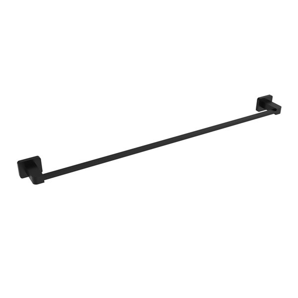 Volkano Spark Towel Bar - 30-in - Matte Black