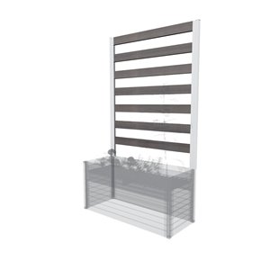 Vita Urbana Parklette Trellis - Small - Brown