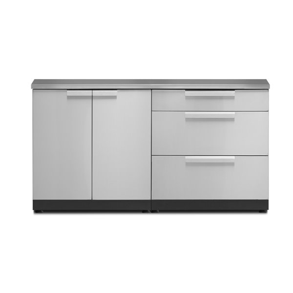Newage S Outdoor Kitchen, Stainless Steel Outdoor Kitchen Cabinets