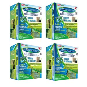 Trousse de  recharge Hydro Grass de Canada Green, paquet de 4