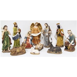 Hi-Line Gift Ltd. Resin Nativity Figurines - 11-pack