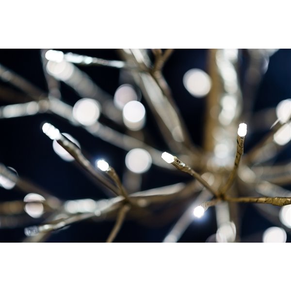 Hi-Line Gift Ltd. 15.75-in Starburst Accent Lamp Light - Gold