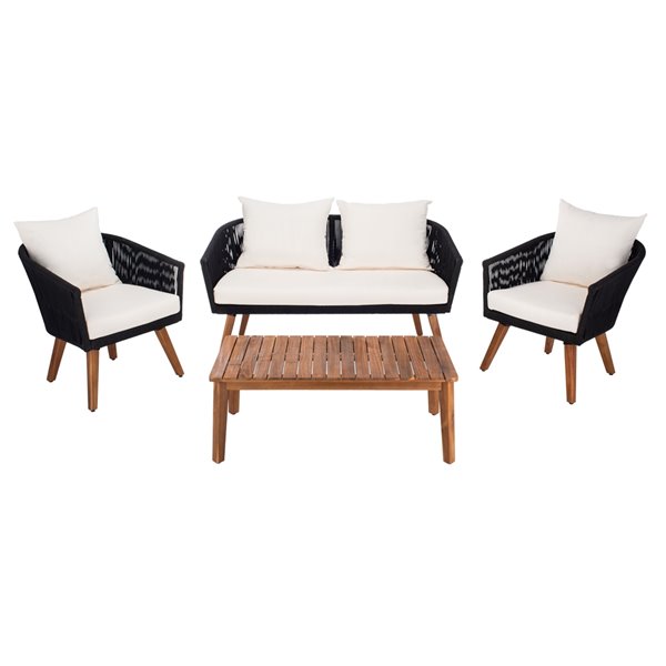 roma four seater conversation set