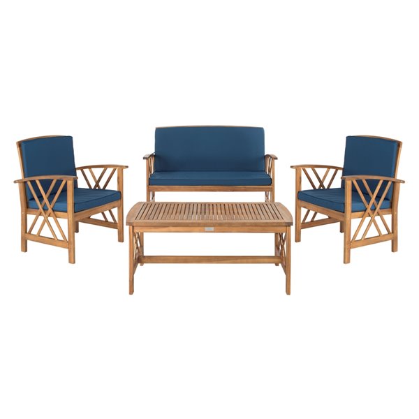 Safavieh patio deals conversation set