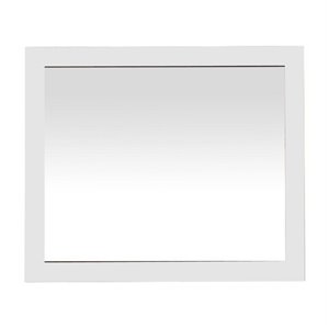 Miroir de salle de bain Selena de GEF, 36 po, rectangulaire, blanc