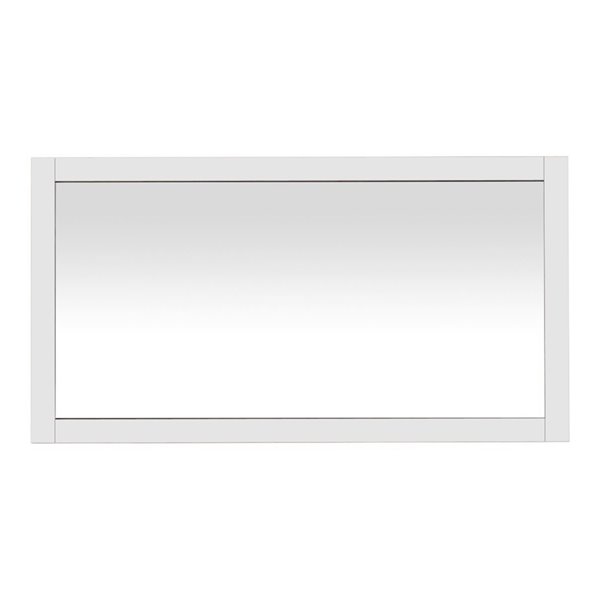 GEF Selena  Bathroom Mirror - 60-in - Rectangular - White