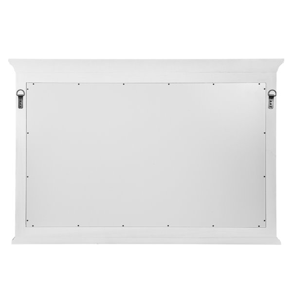 Miroir de salle de bain Brantley de Foremost, blanc, 46 po