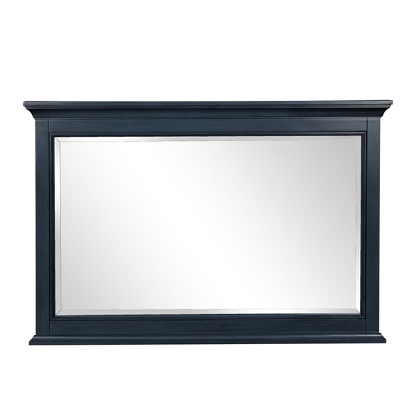 Miroir de salle de bain Brantley de Foremost, bleu poli, 46 po