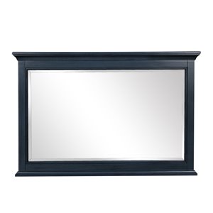 Miroir de salle de bain Brantley de Foremost, bleu poli, 46 po