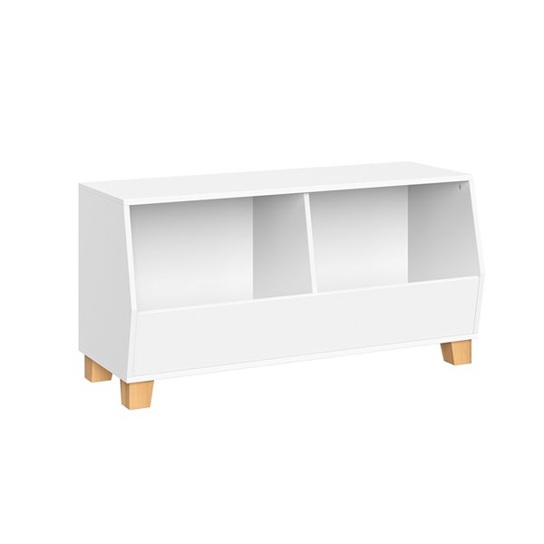 RiverRidge Home Kids Catch-All 35-in Toy Organizer, White